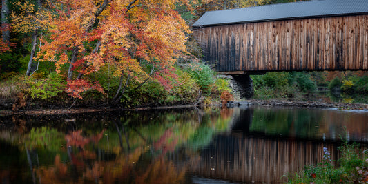 Corbin Covered Bridge - Panoramic